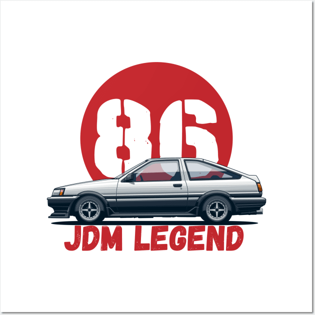 AE86 Levin Wall Art by Markaryan